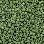 Perline Miyuki Delica 11/0 Opaque avocado green DB-1135