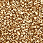 Perline Miyuki Delica 11/0 Duracoat galvanized champagne gold DB-1834