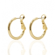Orecchini a cerchio DQ 18mm oro