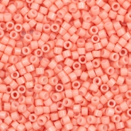 Perline Miyuki Delica 11/0 Duracoat opaque dyed dark salmon DB-2112