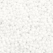 Rocailles Miyuki 11/0 Opaque white 11-402