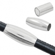 Componenti in acciaio inossidabile chiusura magnetica Ø3mm argento antico