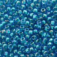 Rocailles Miyuki 8/0 Fancy lined pacific blue 8 - 3537