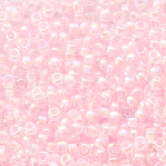 Rocailles Miyuki 11/0 Pink lined ab crystal 11 - 272