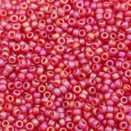 Rocailles Miyuki 11/0 Transparent matte ab ruby 11-141fr