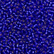 Rocailles Miyuki 11/0 Silverlined cobalt blue 11-20