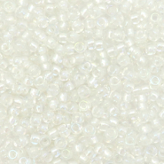 Rocailles Miyuki 11/0 Fancy lined soft white 11-3637