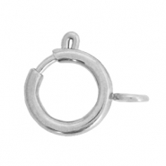 Componenti in acciaio inossidabile chiusura 12x14mm argento