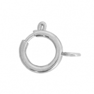 Componenti in acciaio inossidabile chiusura 10x12mm argento