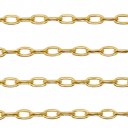 Componenti in acciaio inossidabile catena a rol&ograve; ovale anchor cable links oro