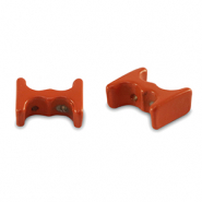 Perline Tile rosso corallo