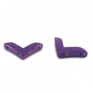 Perline Tile freccia viola uva