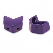Perline Tile freccia viola uva