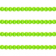 Catena a rolò 3mm verde neon