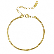 Bracciali in acciaio inossidabile oro