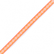 Nastro con testo diamante arancia-rosa chiaro