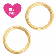 Componenti in acciaio inossidabile anellino apribile 4mm oro