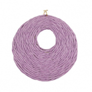 Pendenti in rafia 53mm lilla