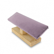 Espositore per bigiotteria per bracciali natural-viola lilla