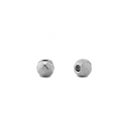 Perline in acciaio inossidabile 3mm argento