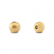 Perline in acciaio inossidabile 6mm oro