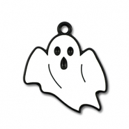 Ciondoli di metallo fantasma Bianco-nero