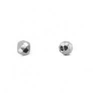 Perline in acciaio inossidabile Silver