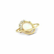 Broches pianeta oro