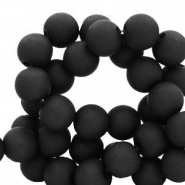 Perline in acrilico 8 mm nero