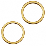 Anellino chiuso di metallo DQ 8mm oro (privo di nichel)