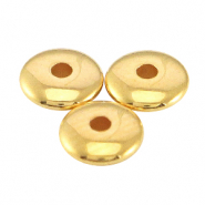Perline di metallo DQ 5x1.5mm rondella oro (privo di nichel)