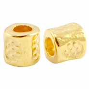 Perline di metallo DQ tubo oro (privo di nichel)