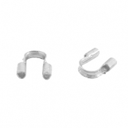 Componenti di metallo DQ salvafilo 5 mm (Ø0,56 mm) argento (privo di nichel)