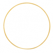Componenti di metallo DQ anellino chiuso 40mm oro (privo di nichel)