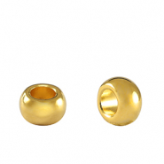 Perline di metallo DQ rondella 7mm oro (privo di nichel)