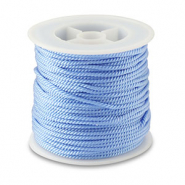 Cordoncino alla moda 2mm blu chiaro