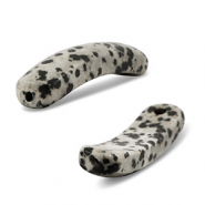 Pietra naturale distanziatori Diaspro Dalmata grigio beige-nero