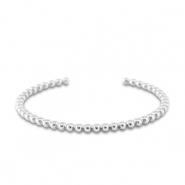 Bracciali in acciaio inossidabile bangle argento