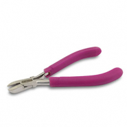Beadalon pinza a taglio laterale con molla viola-argento