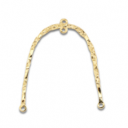 Ciondoli / distanziatore in acciaio inossidabile arco oro
