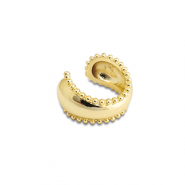 Orecchini in acciaio inossidabile ear cuff oro