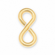 Componenti di metallo DQ Eco-brass® anellino apribile "8" oro (privo di nichel)