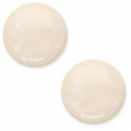Cabochon Polaris Elements 20 mm classico Jais beige