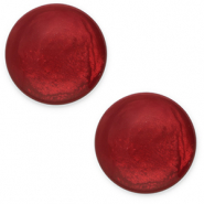 Cabochon Polaris Elements 12 mm classico Jais rosso bordeaux