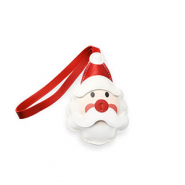 Pendenti trendy babbo natale bianco-rosso-biancastro-nero