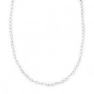 BY31&reg; Collane in acciaio inossidabile maglia argento
