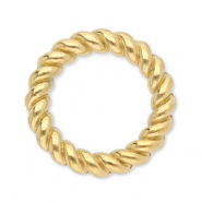 Componenti in acciaio inossidabile anellino chiuso 8mm oro