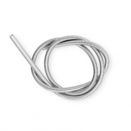 Componenti in acciaio inossidabile French wire extra heavy 1.8mm argento