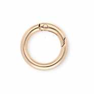Componenti anello brisé portachiavi oro rosa chiaro