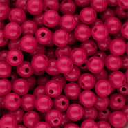 DQ Perline in acrilico 8 mm lucido Fuchsia 17-2031 TCX